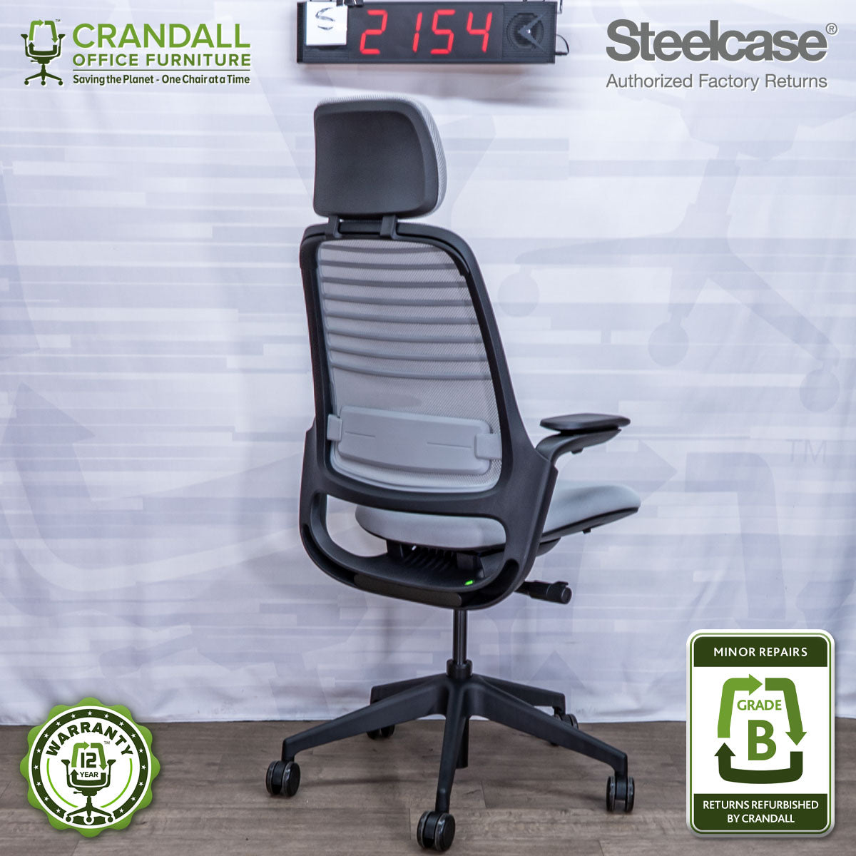 S-2154 - Steelcase Series 1 - Grade B