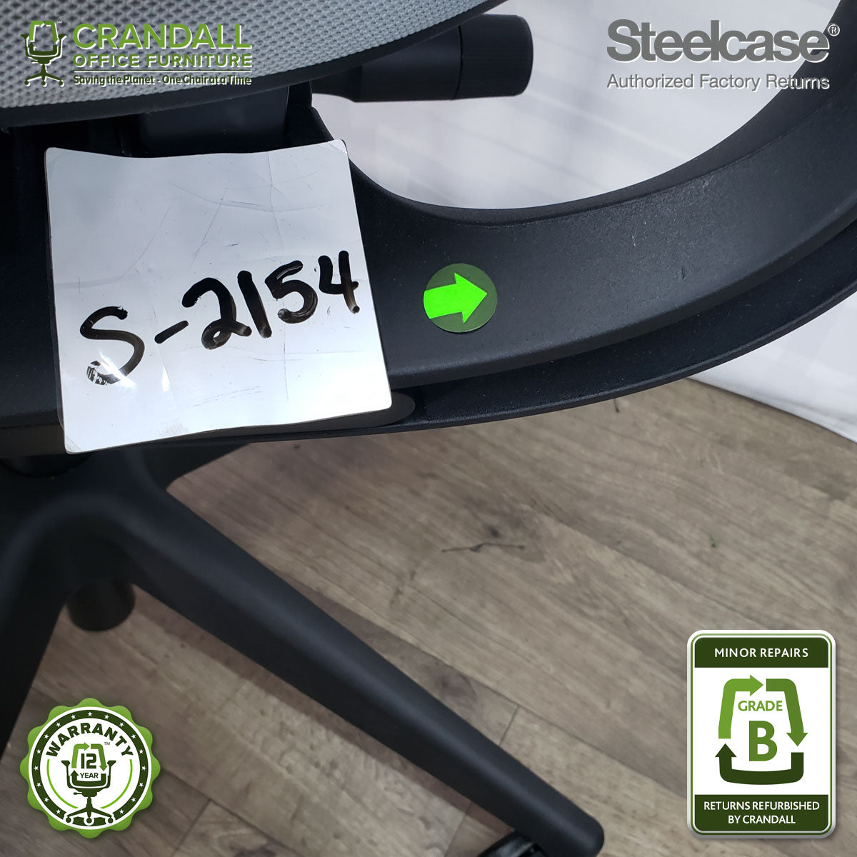 S-2154 - Steelcase Series 1 - Grade B