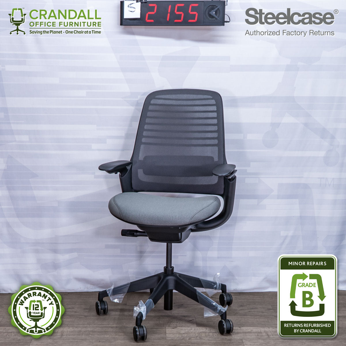 S-2155 - Steelcase Series 1 - Grade B