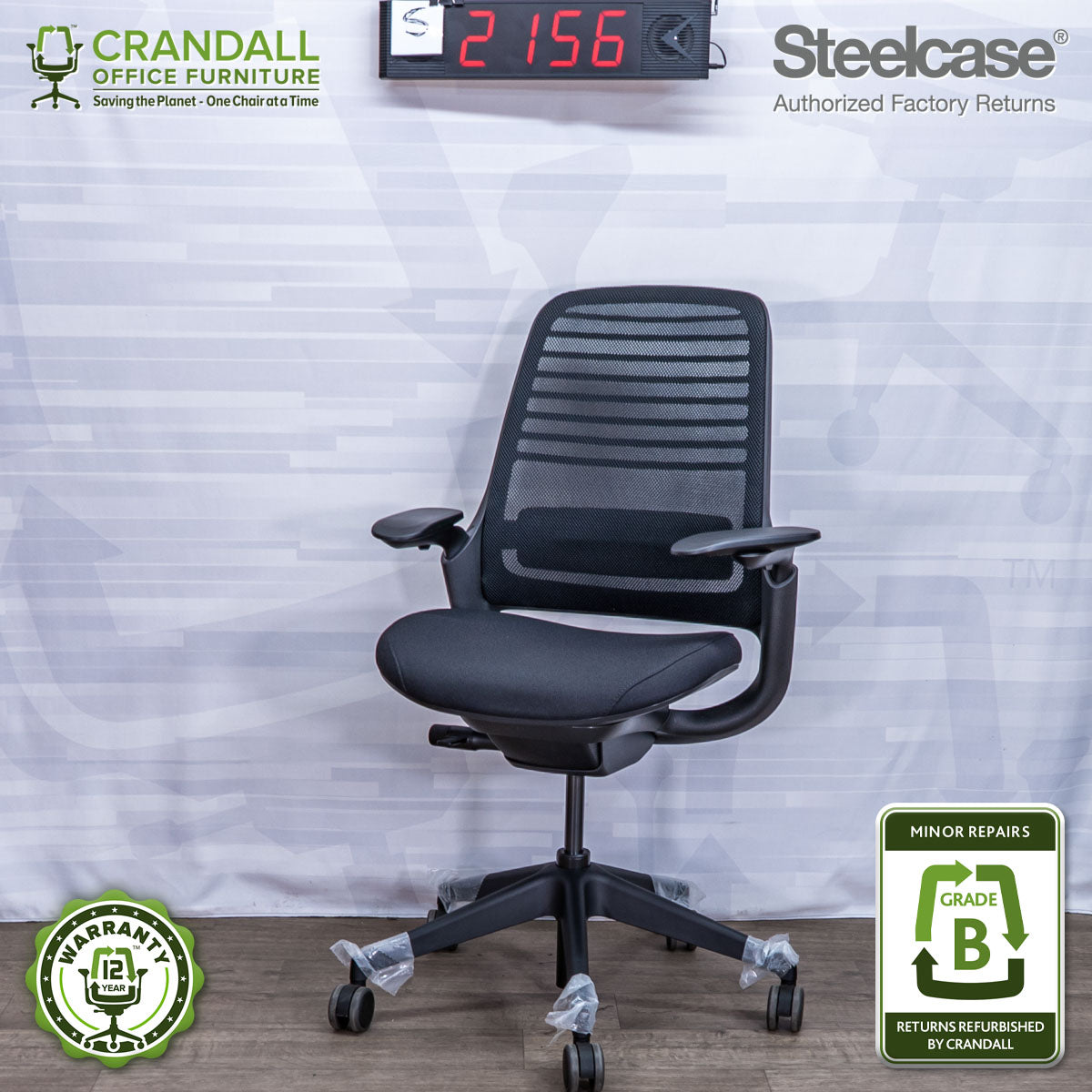 S-2156 - Steelcase Series 1 - Grade B