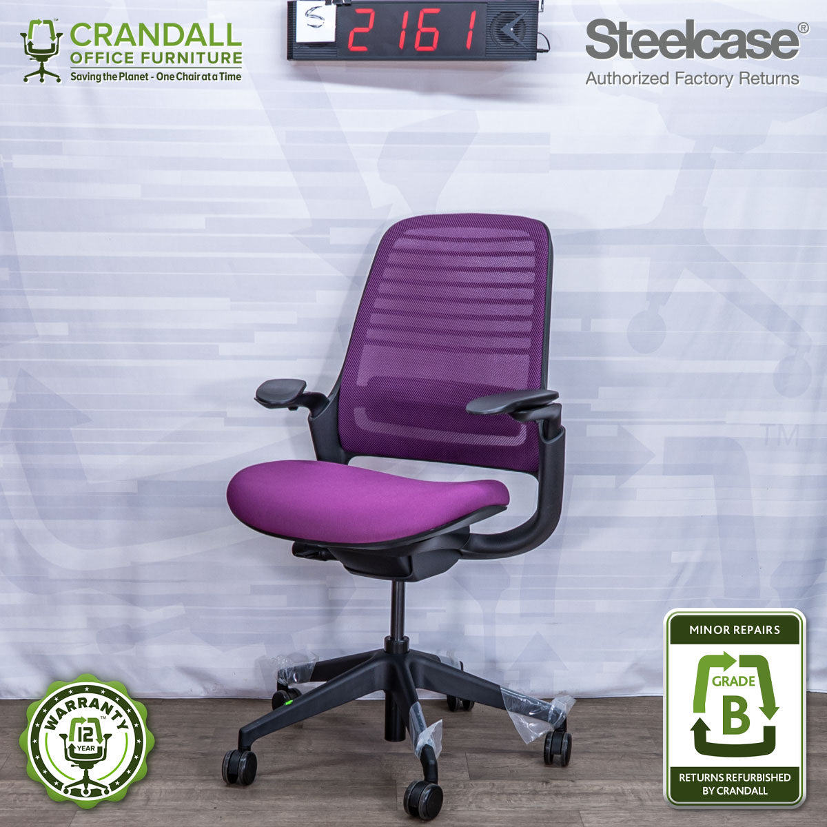 S-2161 - Steelcase Series 1 - Grade B