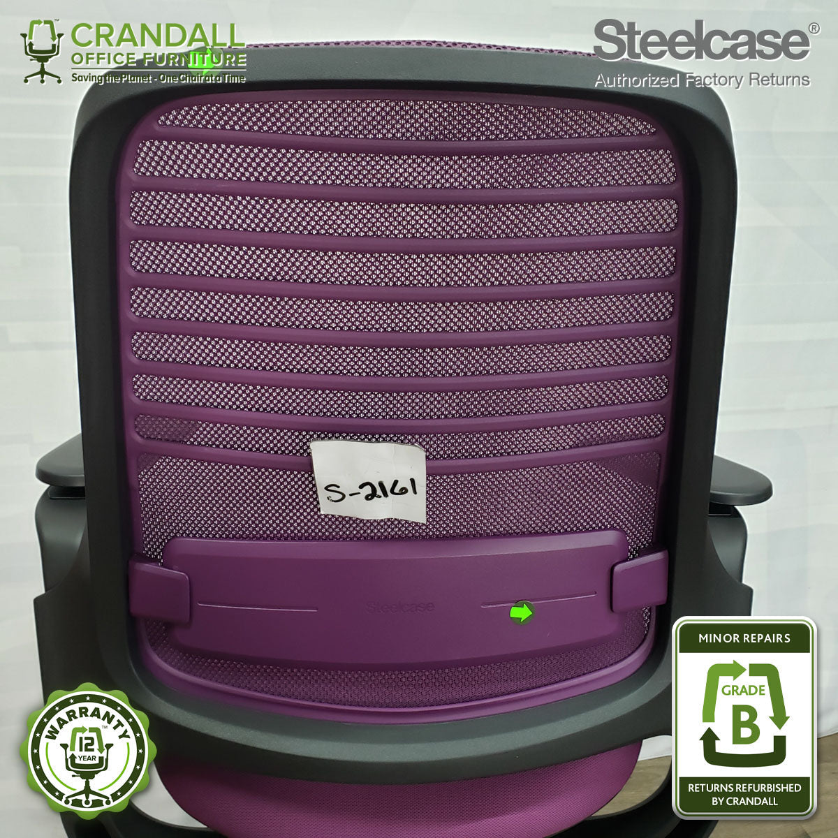 S-2161 - Steelcase Series 1 - Grade B