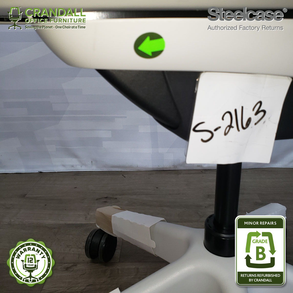 S-2163 - Steelcase Series 1 - Grade B