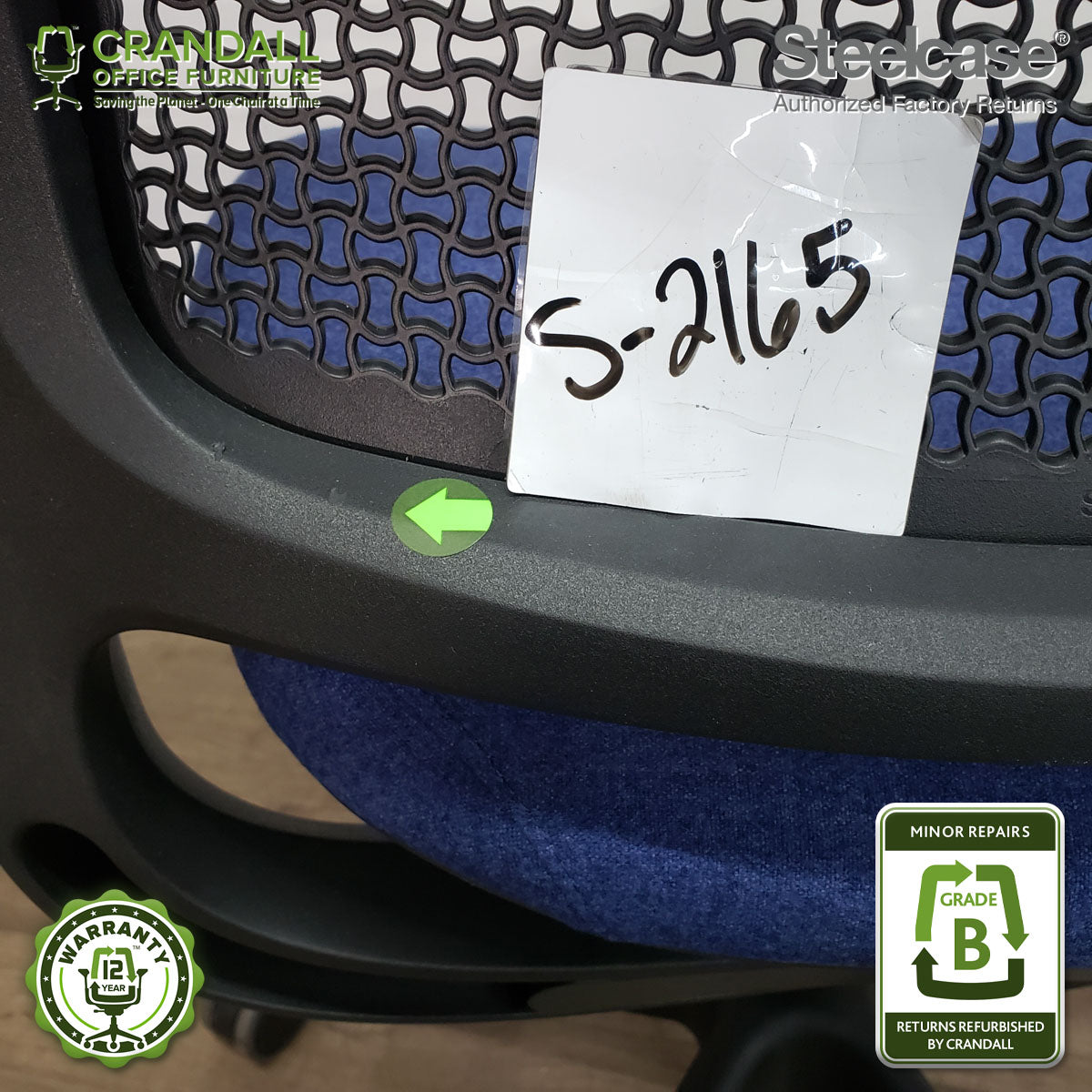 S-2165 - Steelcase Series 1 - Grade B