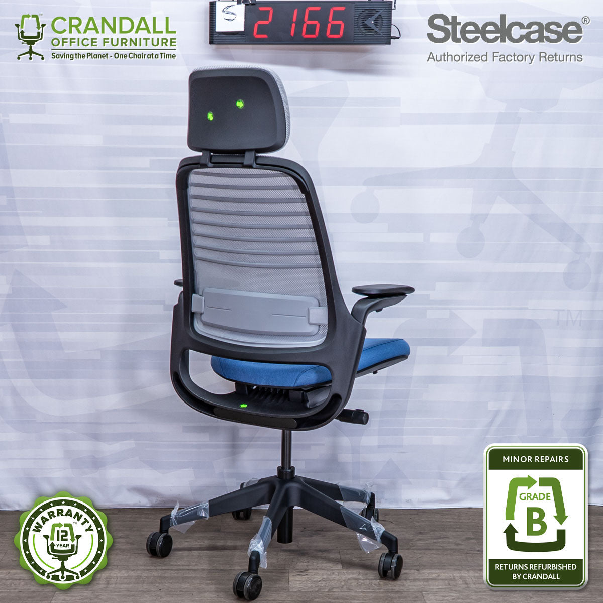 S-2166 - Steelcase Series 1 - Grade B