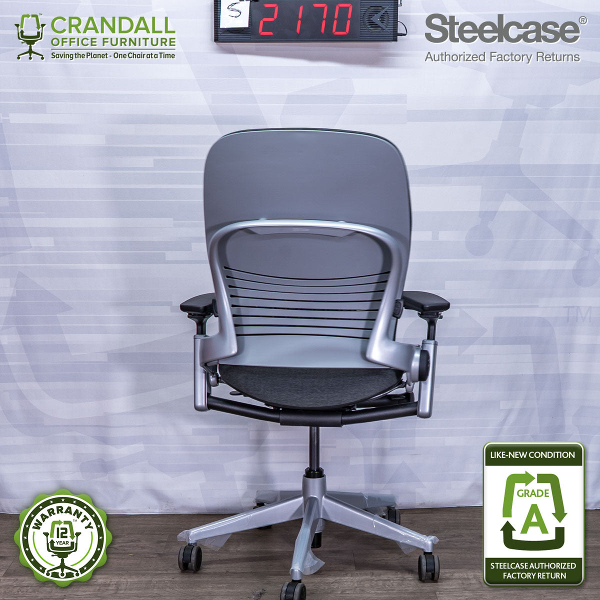 S-2170 - Steelcase V2 Leap - Grade A