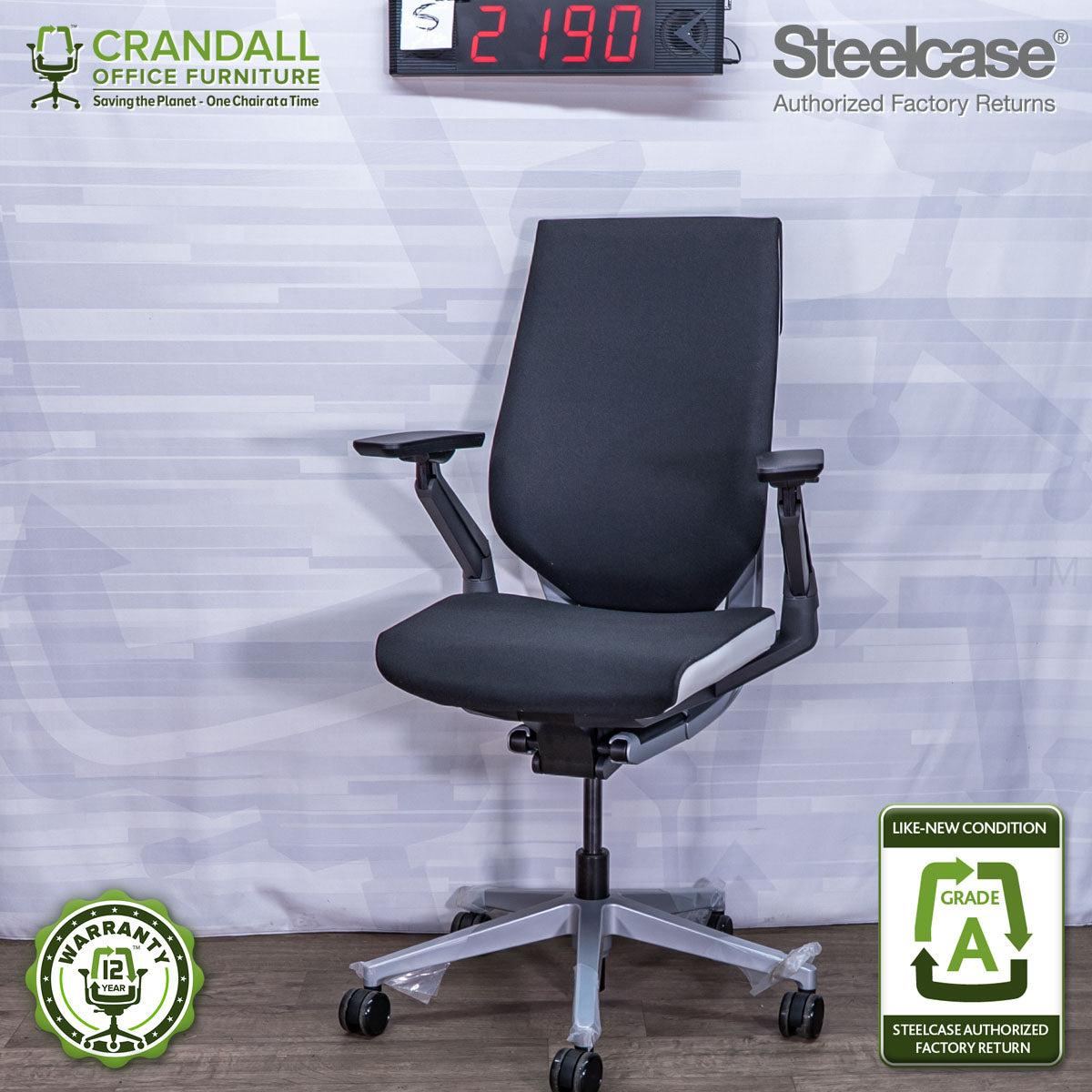 S-2190 - Steelcase Gesture - Grade A