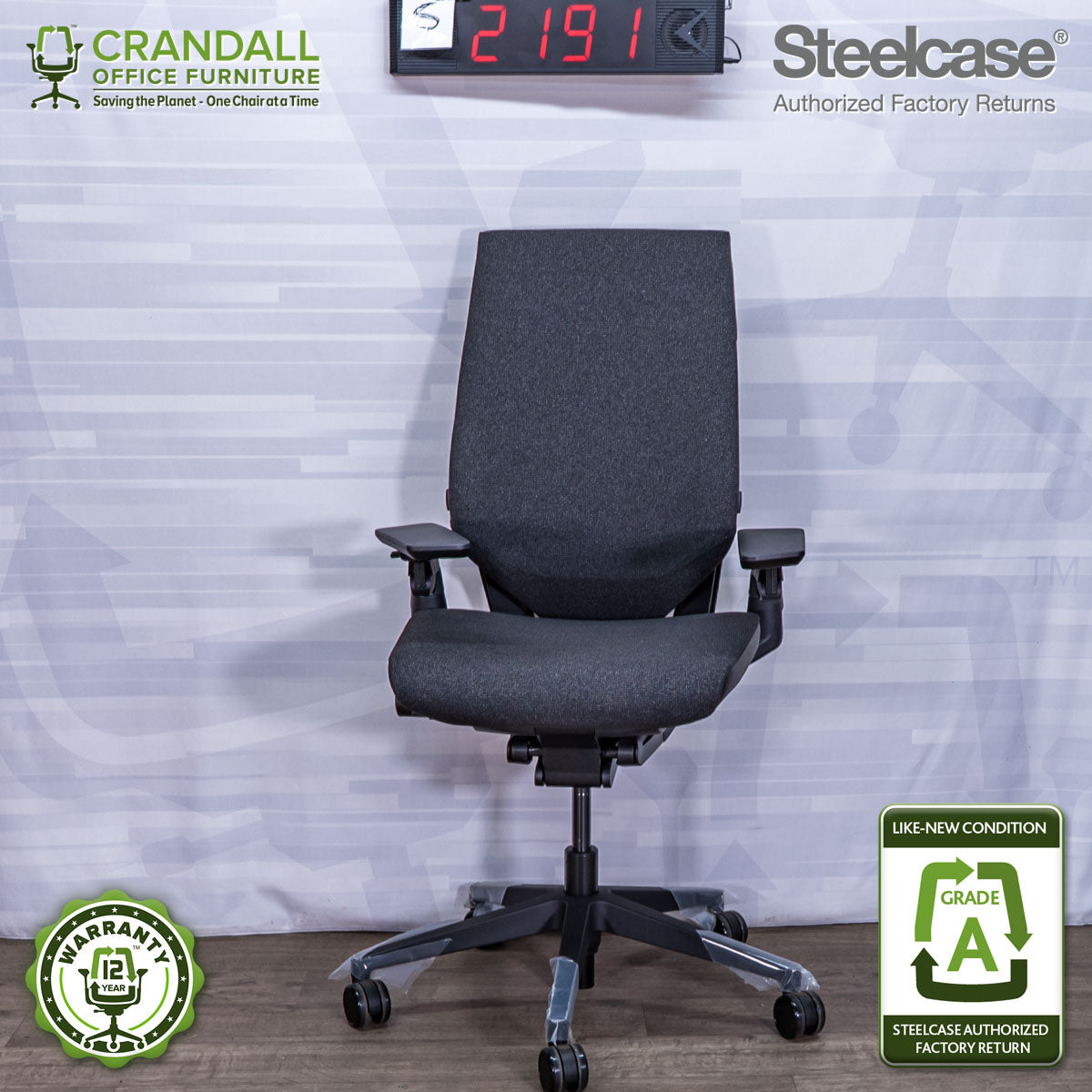 S-2191 - Steelcase Gesture - Grade A