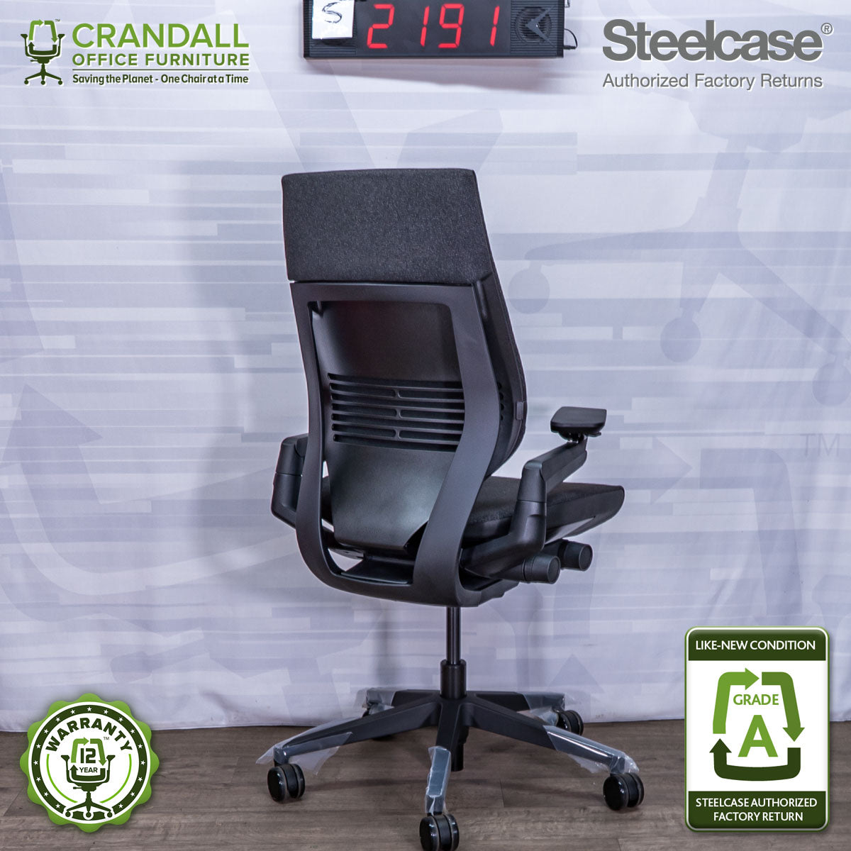 S-2191 - Steelcase Gesture - Grade A