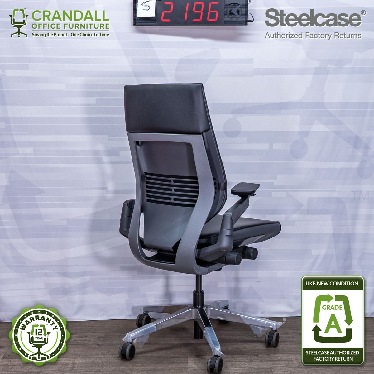 S-2196 - Steelcase Gesture - Grade A