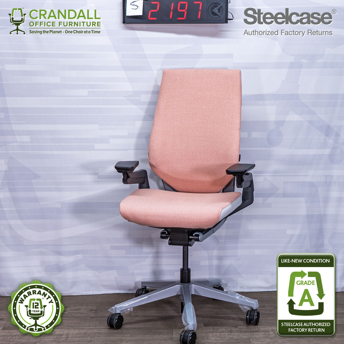 S-2197 - Steelcase Gesture - Grade A
