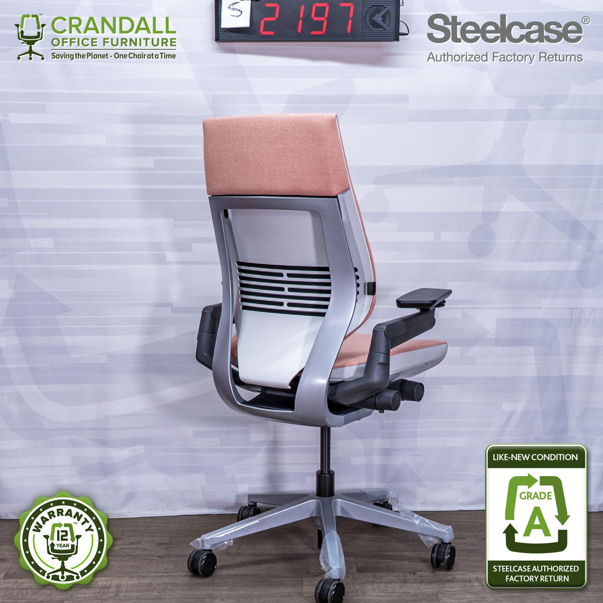 S-2197 - Steelcase Gesture - Grade A