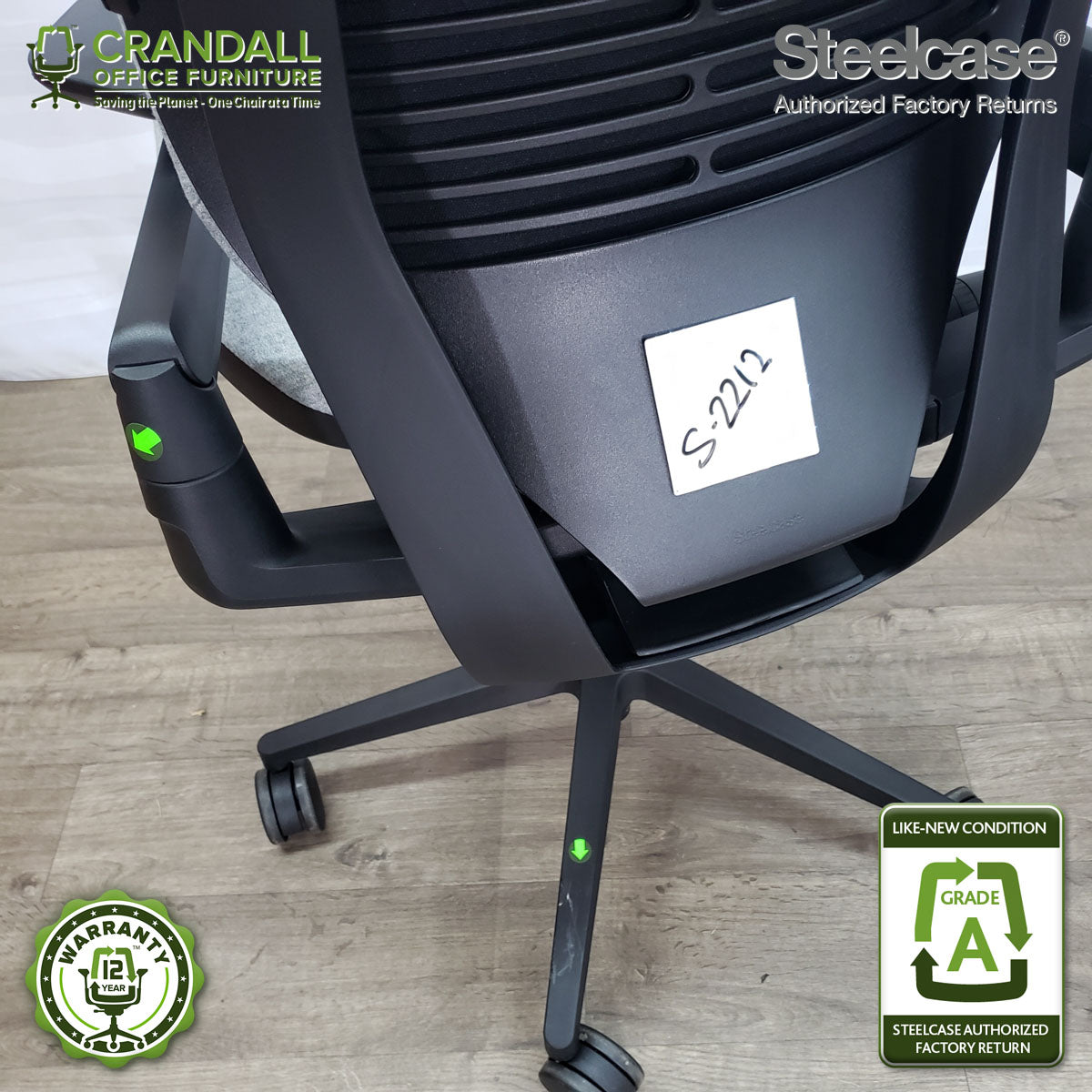 S-2212 - Steelcase Gesture - Grade B