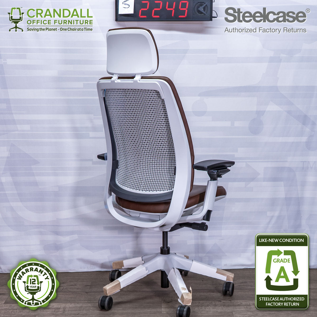 S-2249 - Steelcase Series 2 with Headrest - Grade A