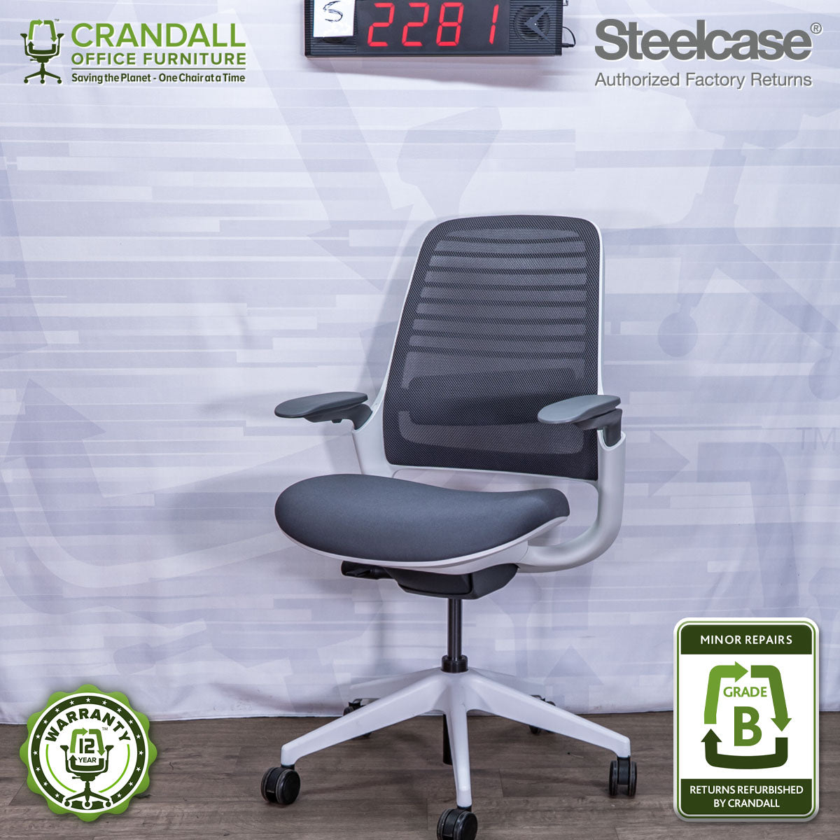 S-2281 - Steelcase Series 1 - Grade B