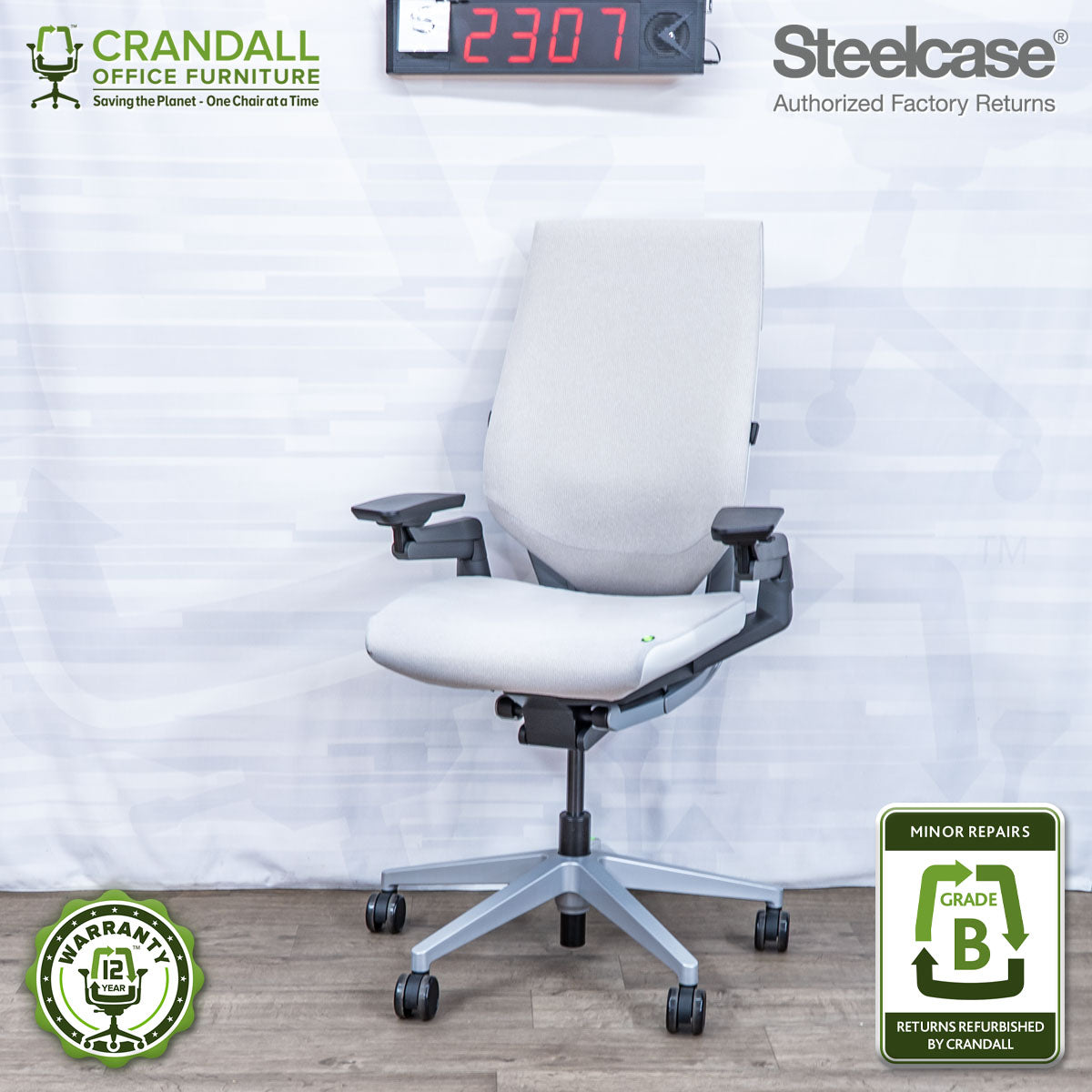 S-2307 - Steelcase Gesture - Grade B