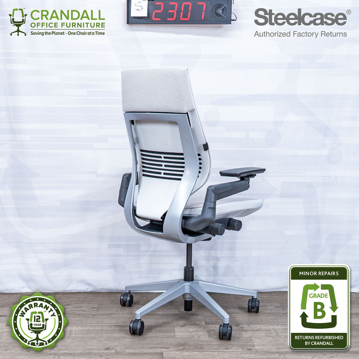 S-2307 - Steelcase Gesture - Grade B