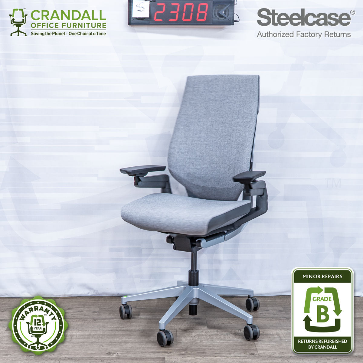 S-2308 - Steelcase Gesture - Grade B