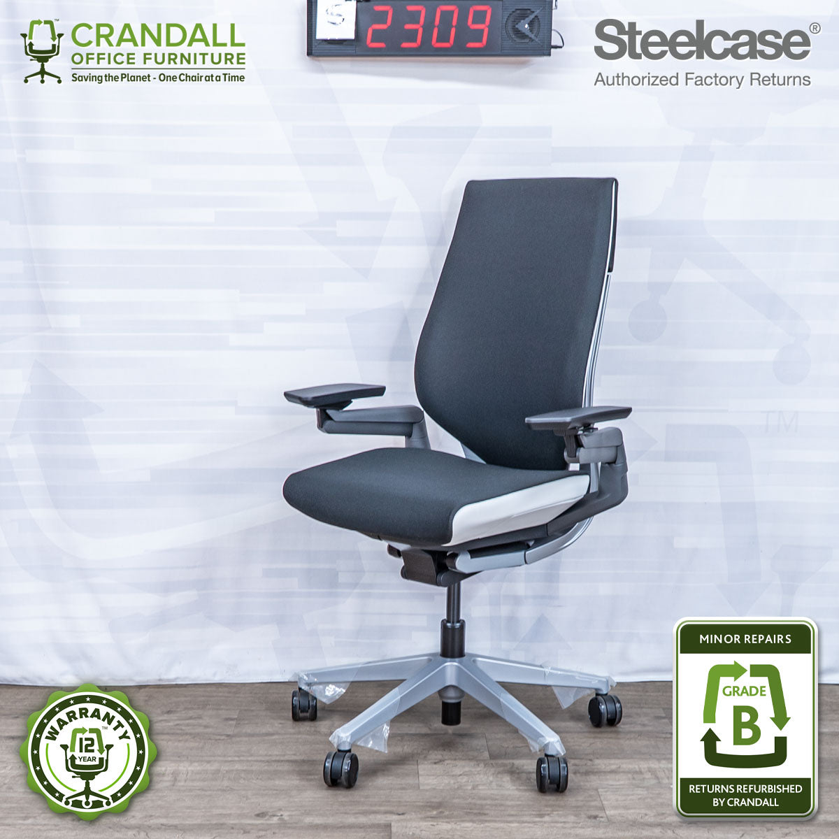 S-2309 - Steelcase Gesture - Grade B