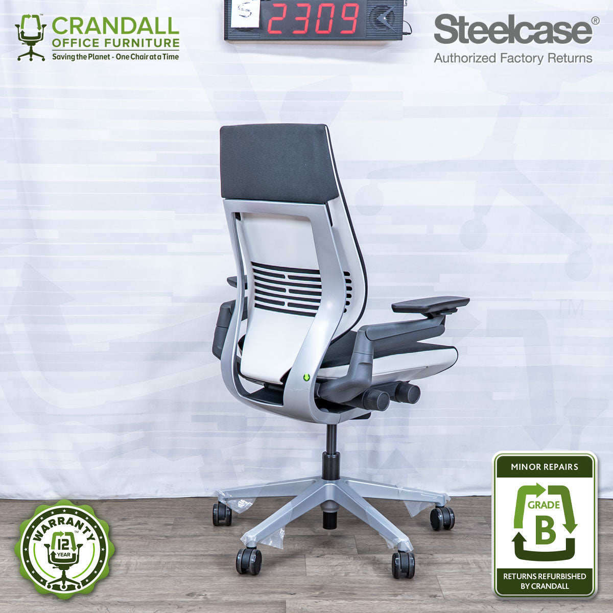 S-2309 - Steelcase Gesture - Grade B