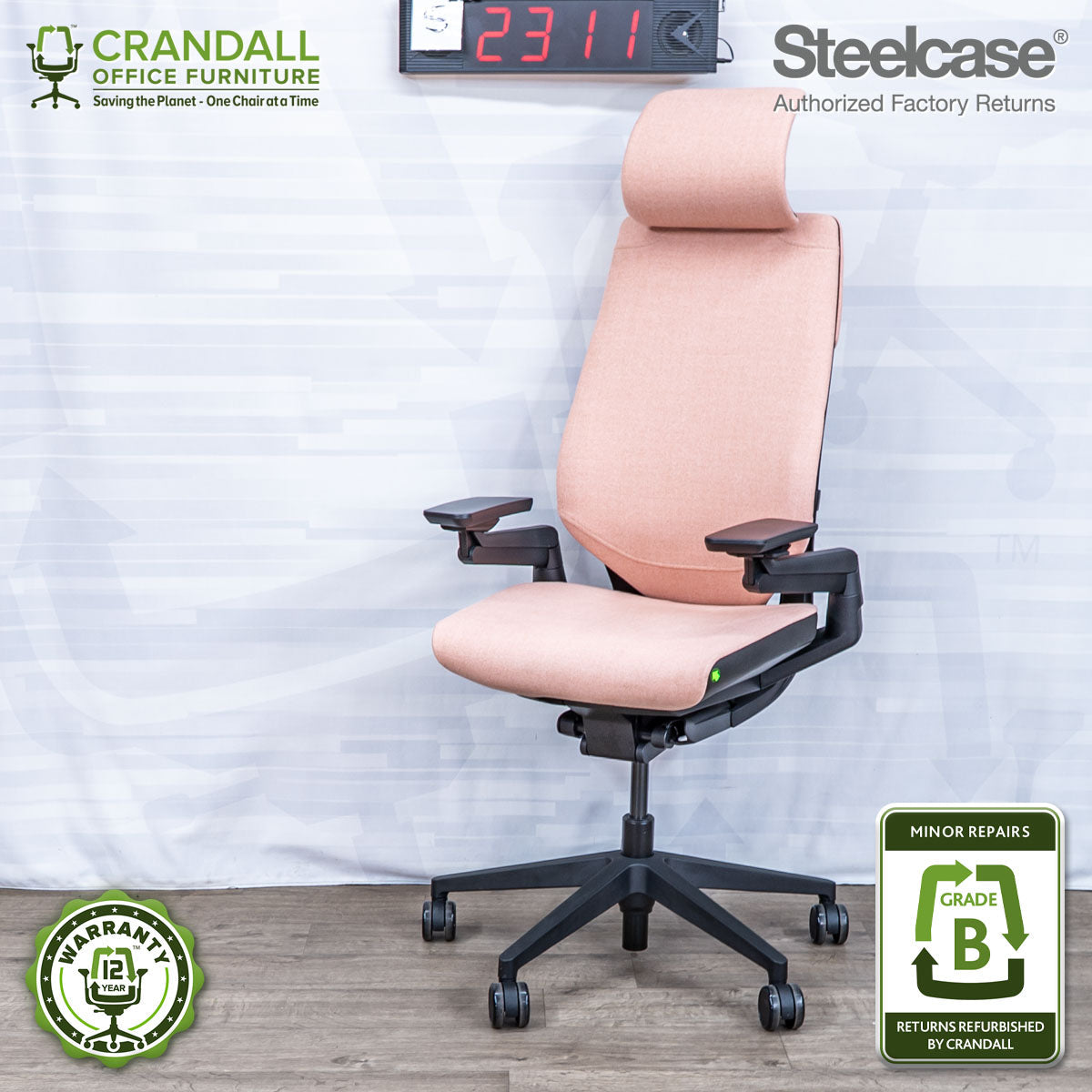 S-2311 - Steelcase Gesture - Grade B