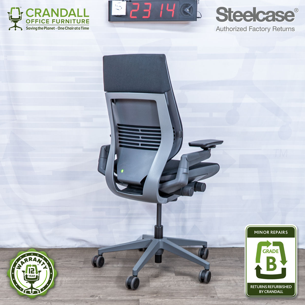 S-2314 - Steelcase Gesture - Grade B