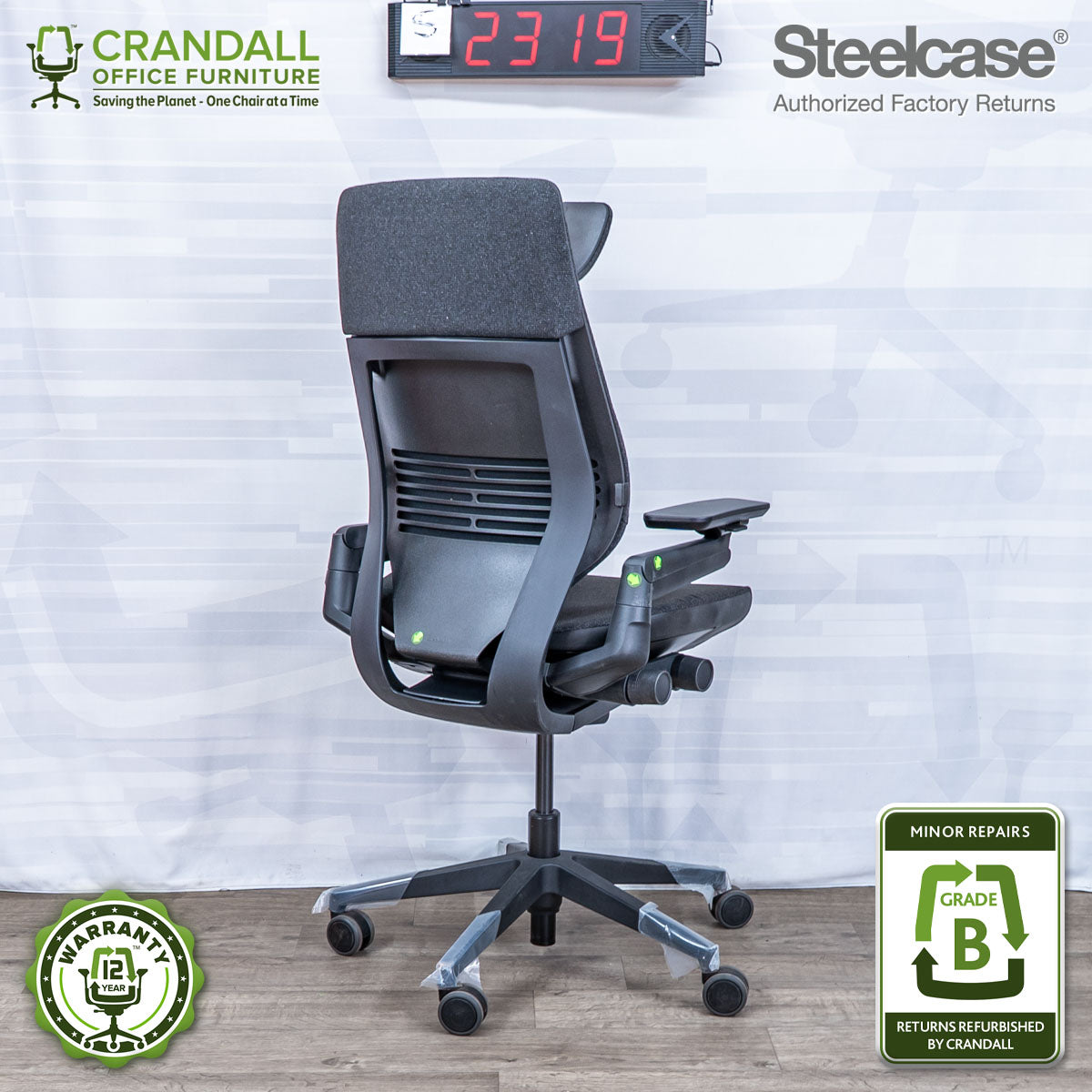 S-2319 - Steelcase Gesture - Grade B
