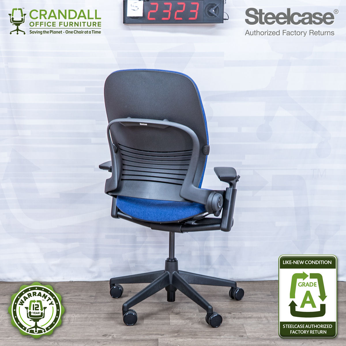 S-2323 - Steelcase V2 Leap - Grade A