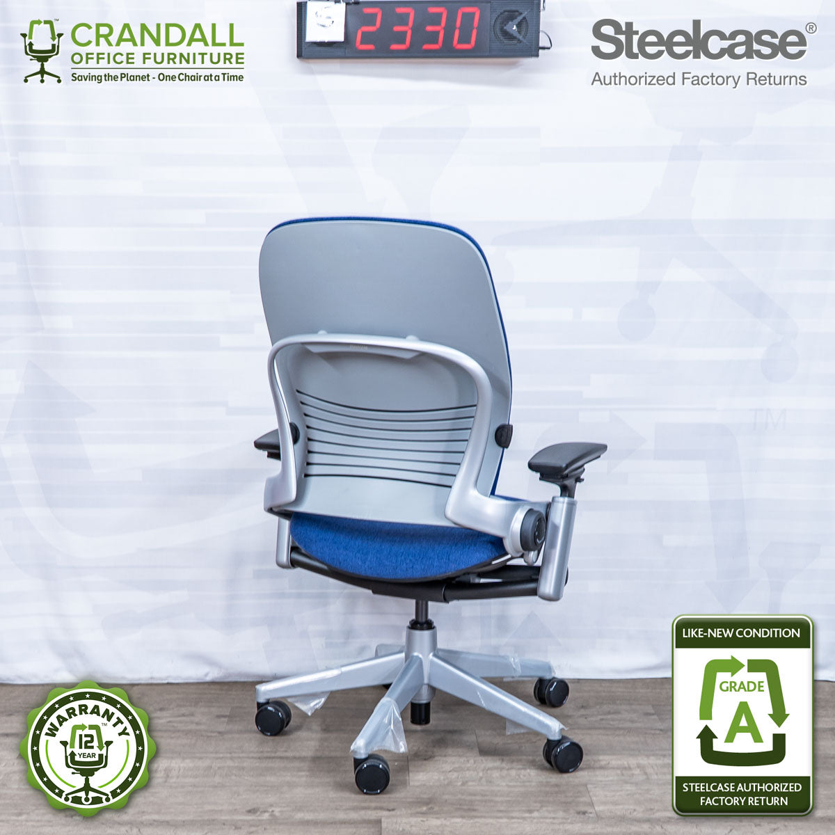 S-2330 - Steelcase V2 Leap - Grade A