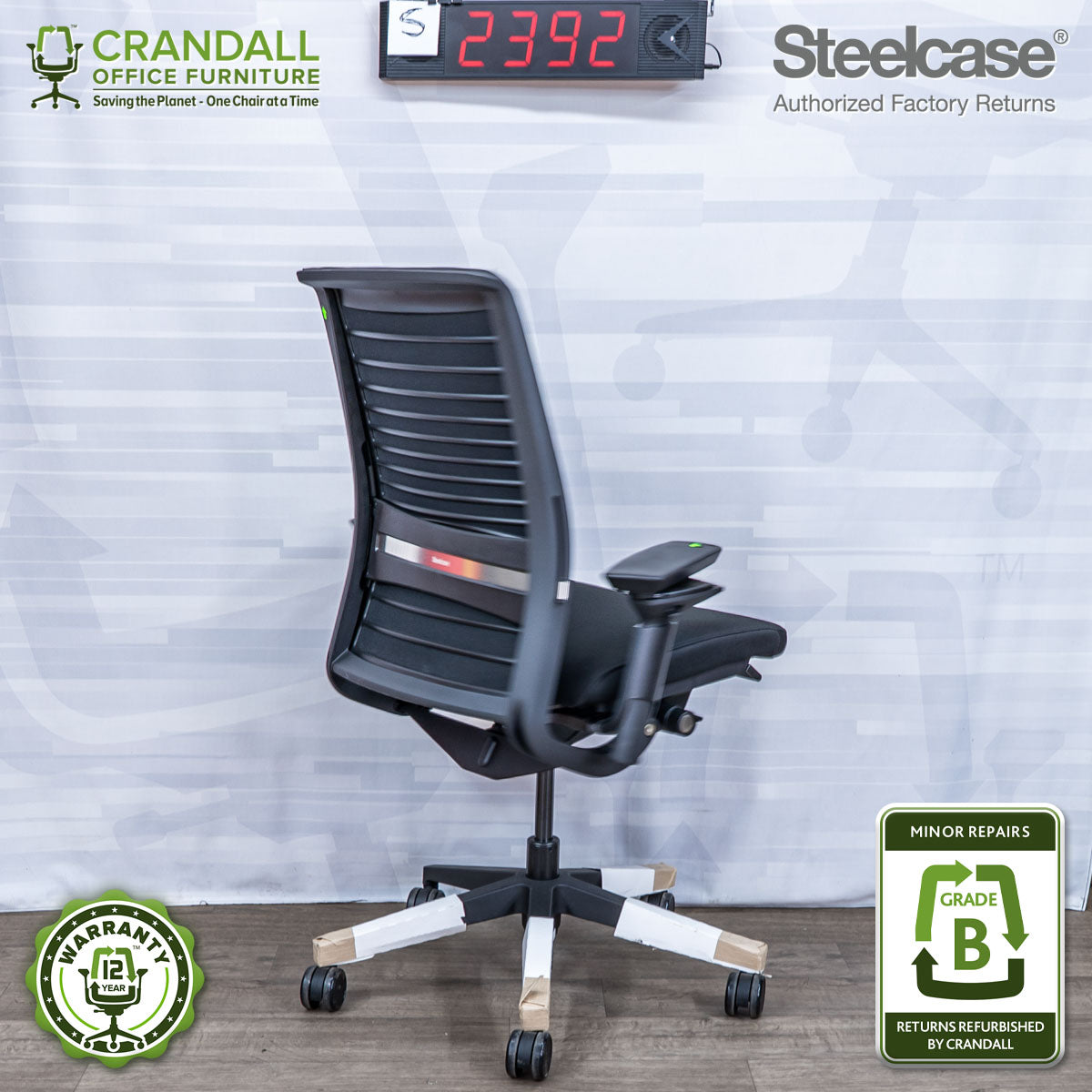 S-2392 - Steelcase V2 Think - Grade B