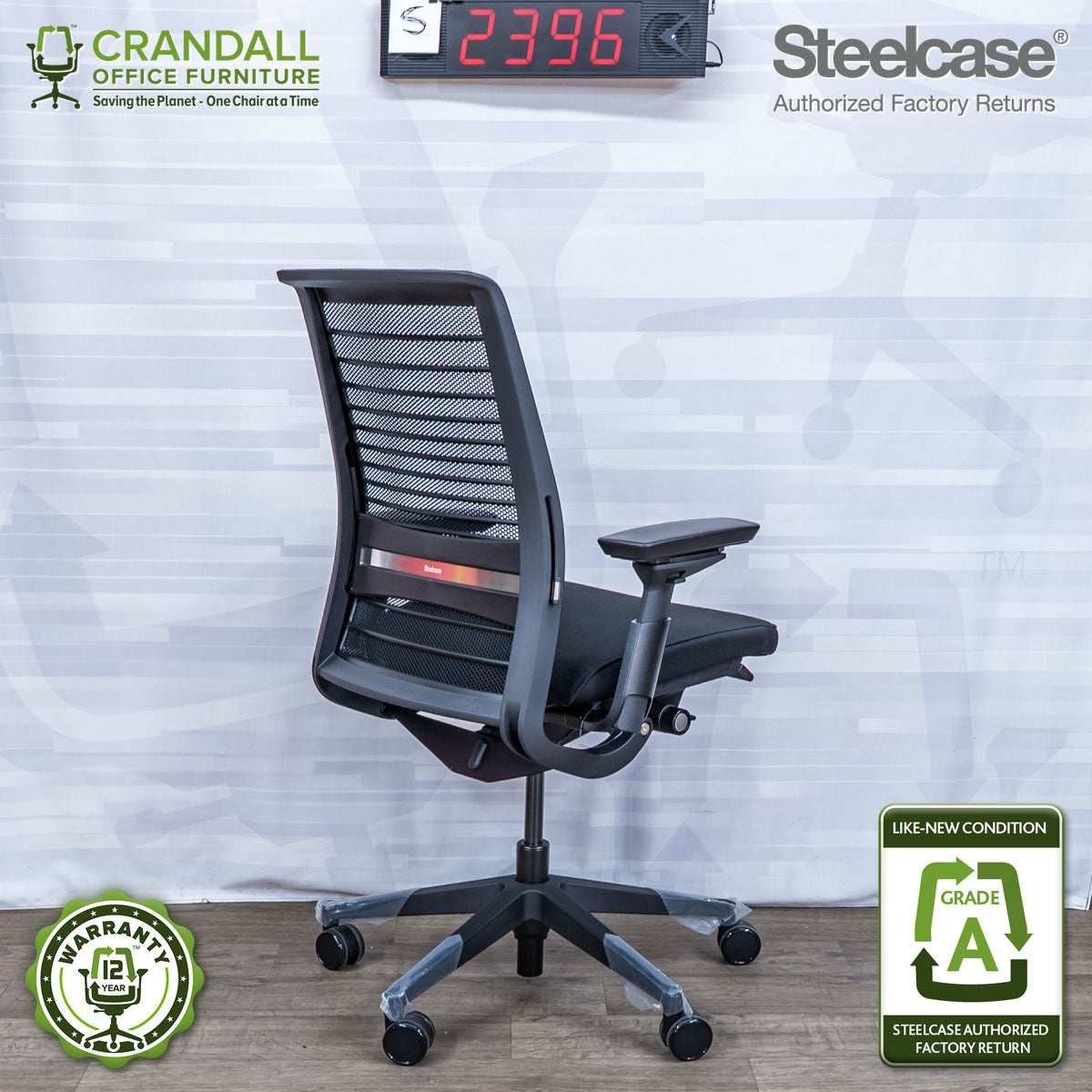 S-2396 - Steelcase V2 Think - Grade A