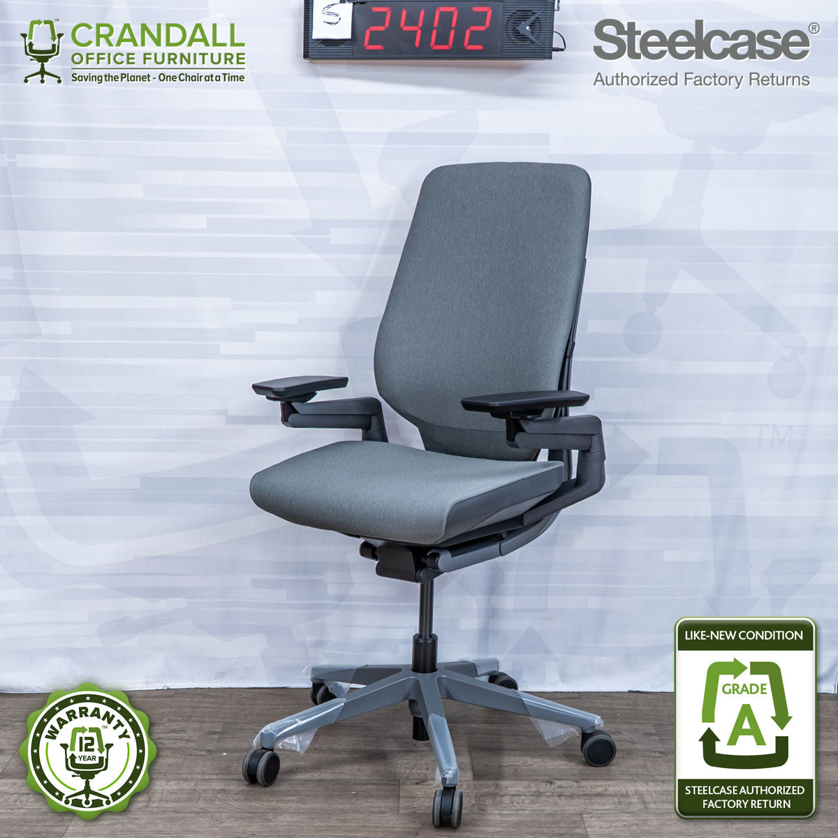 S-2402 - Steelcase Gesture - Grade A