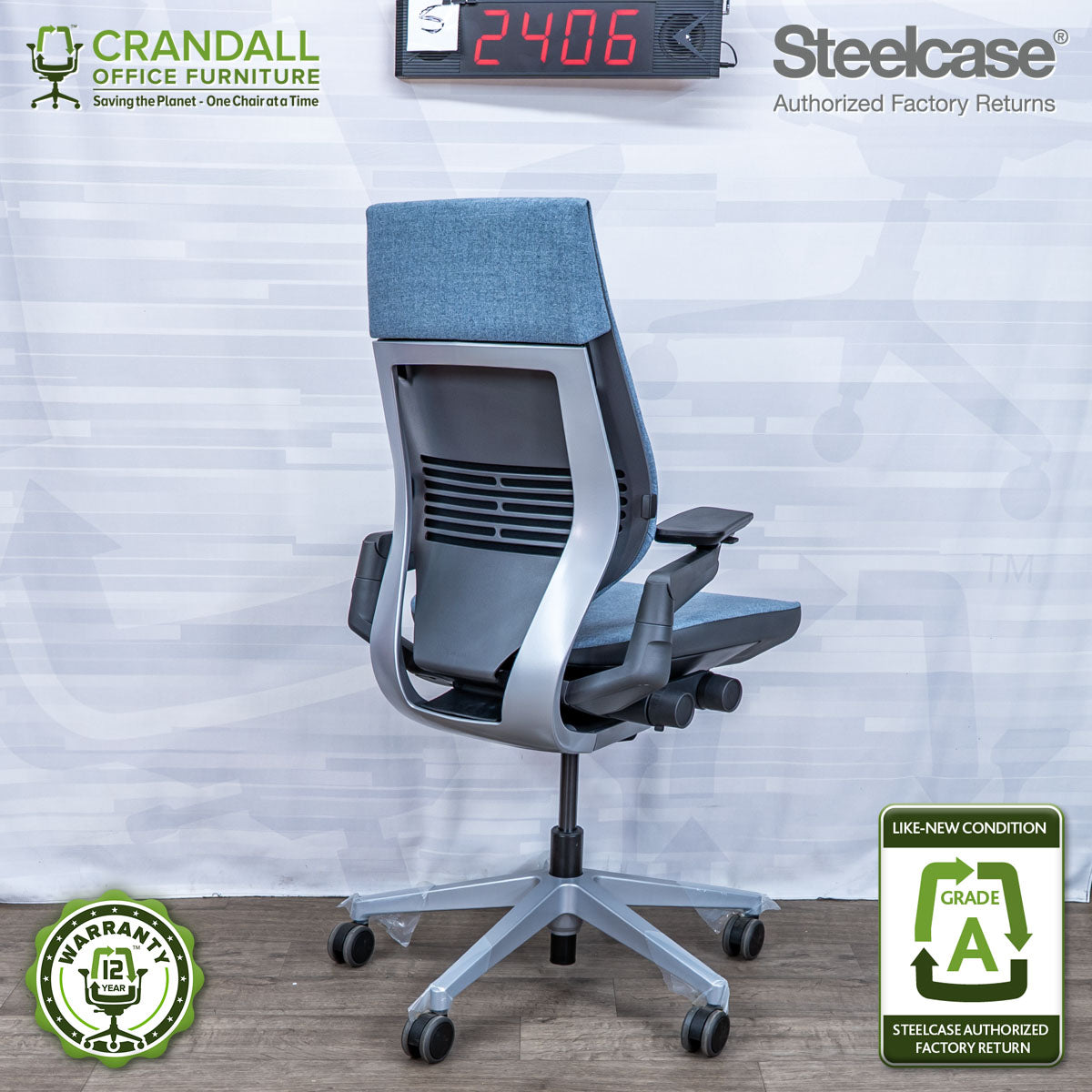 S-2406 - Steelcase Gesture - Grade A