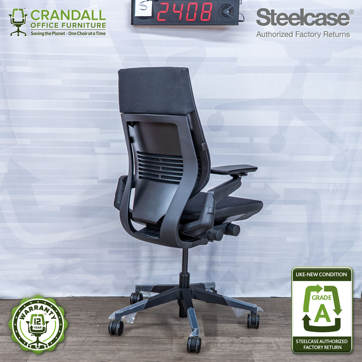 S-2408 - Steelcase Gesture - Grade A
