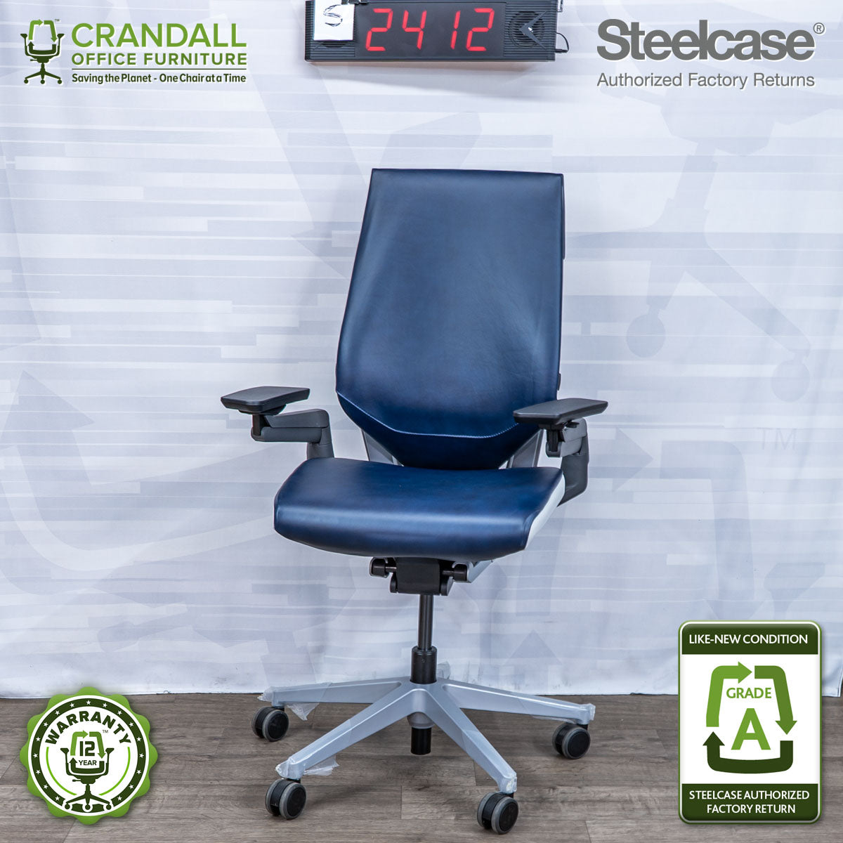 S-2412 - Steelcase Gesture - Grade A