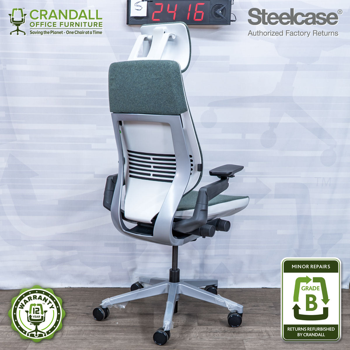 S-2416 - Steelcase Gesture - Grade B
