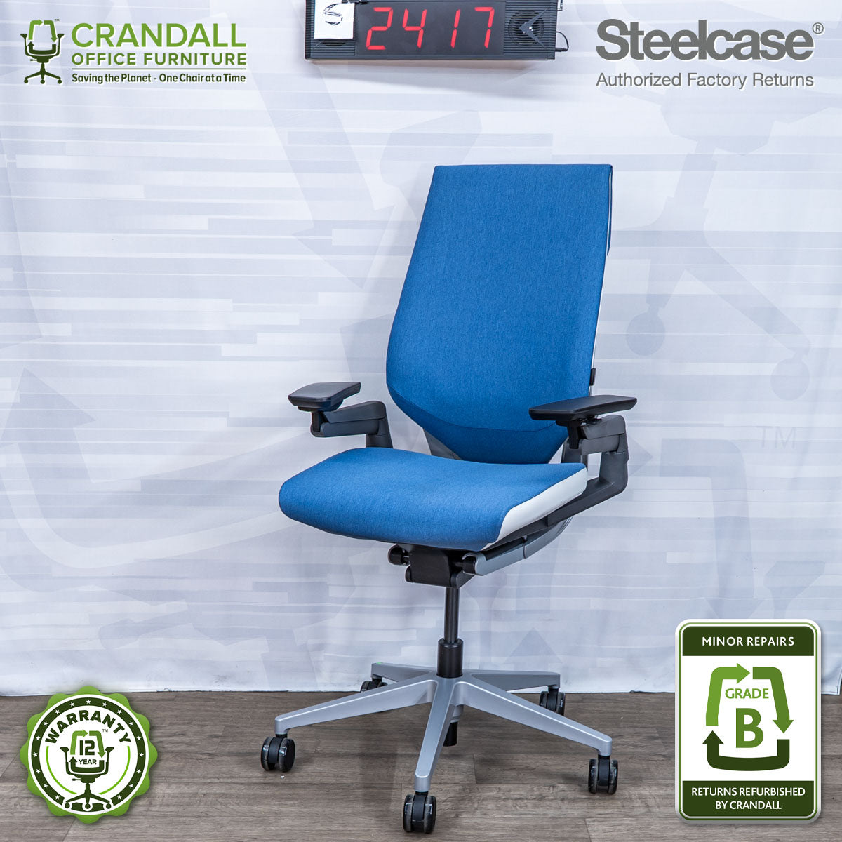 S-2417 - Steelcase Gesture - Grade B