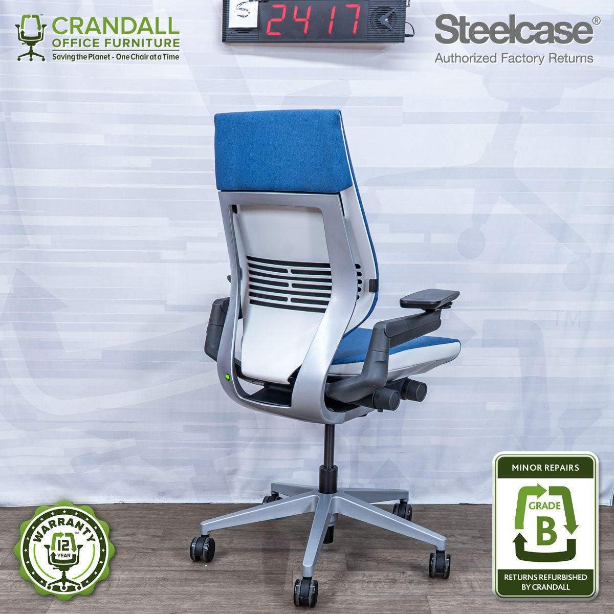 S-2417 - Steelcase Gesture - Grade B