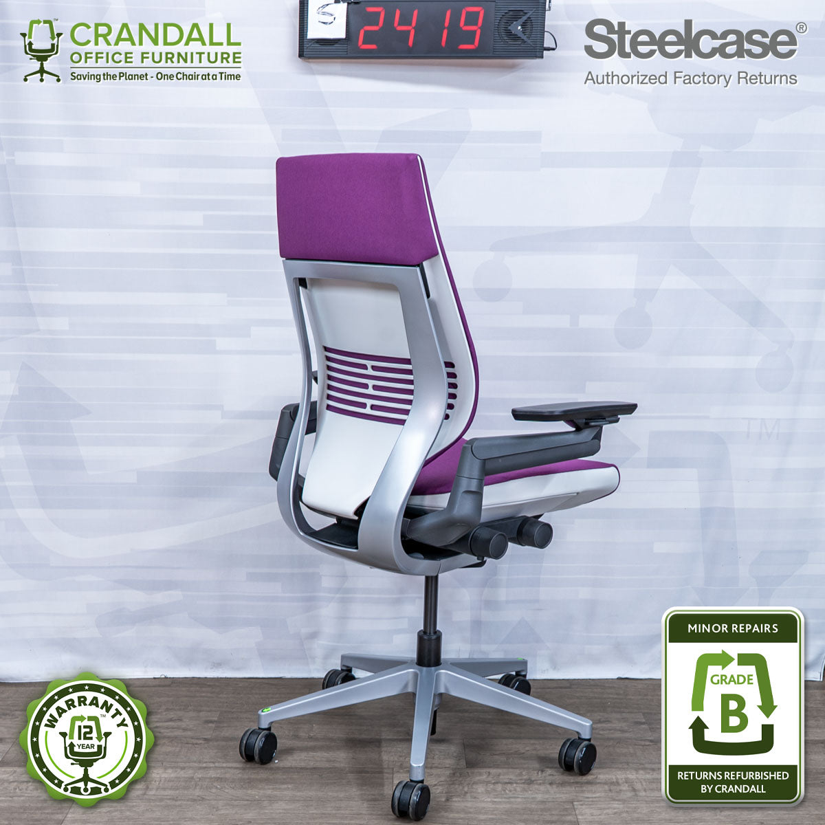 S-2419 - Steelcase Gesture - Grade B