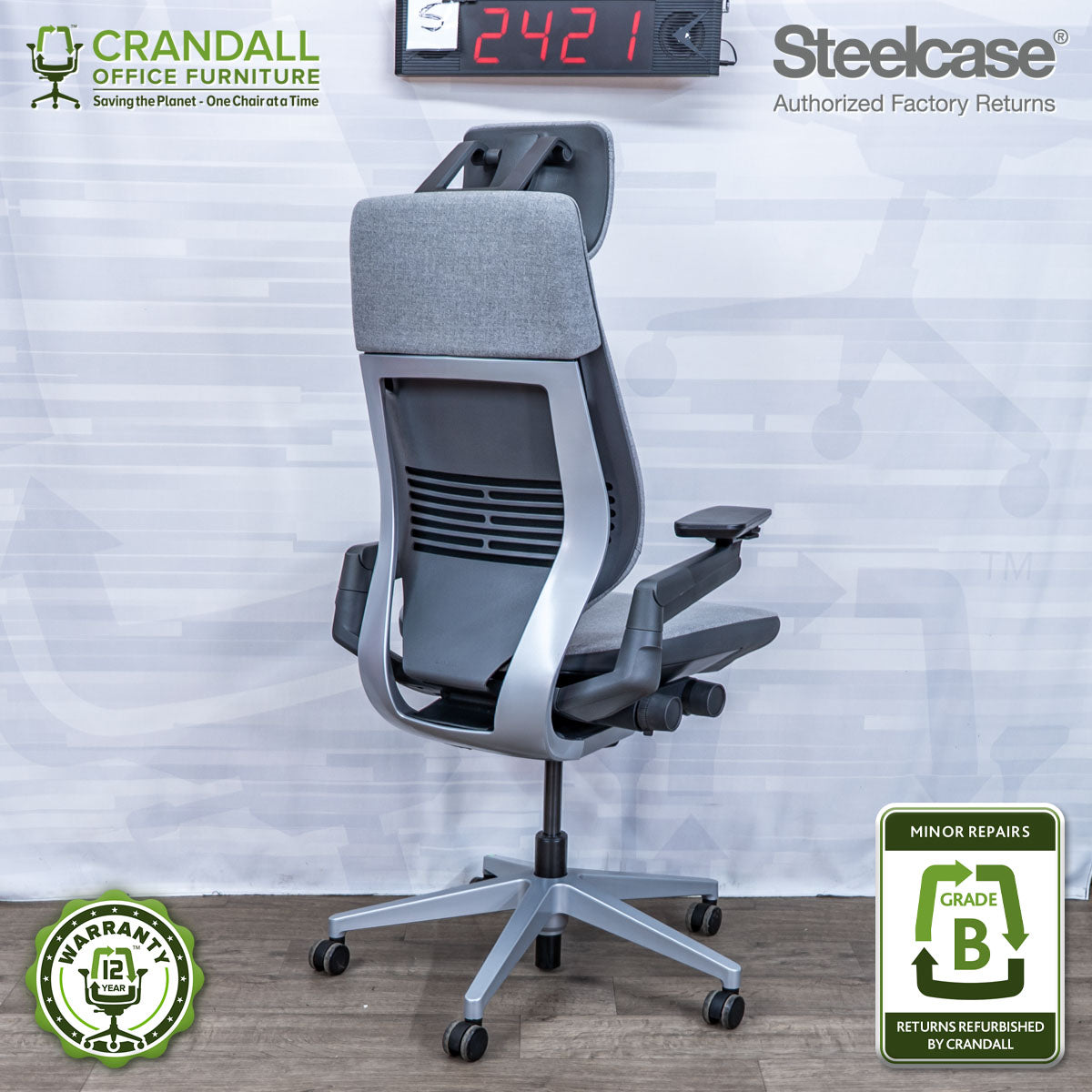 S-2421 - Steelcase Gesture - Grade B