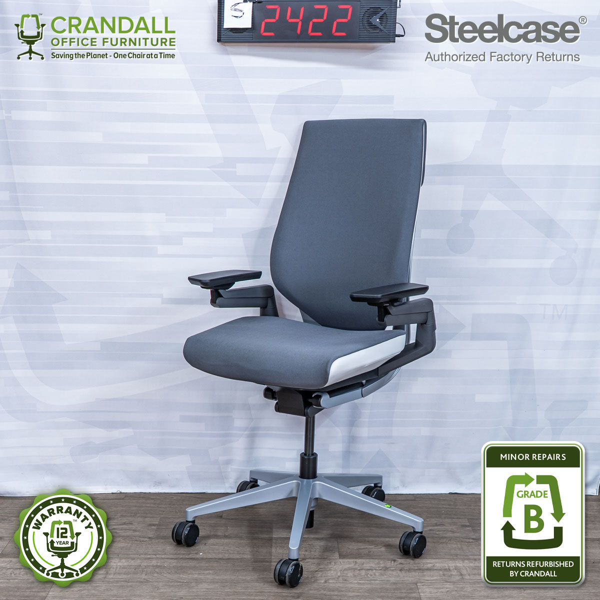S-2422 - Steelcase Gesture - Grade B