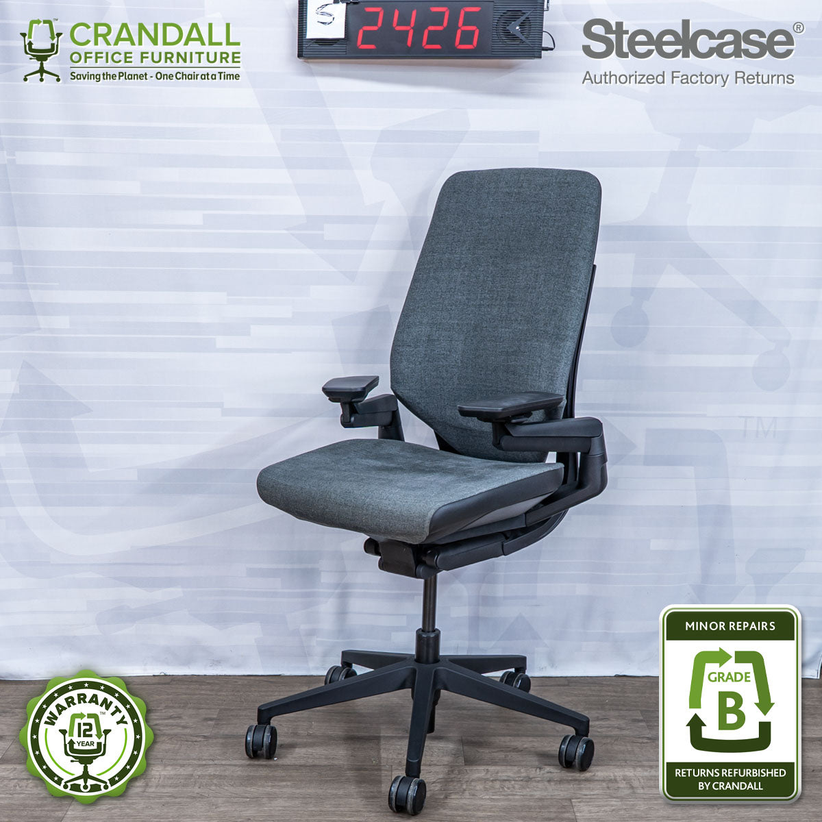 S-2426 - Steelcase Gesture - Grade B