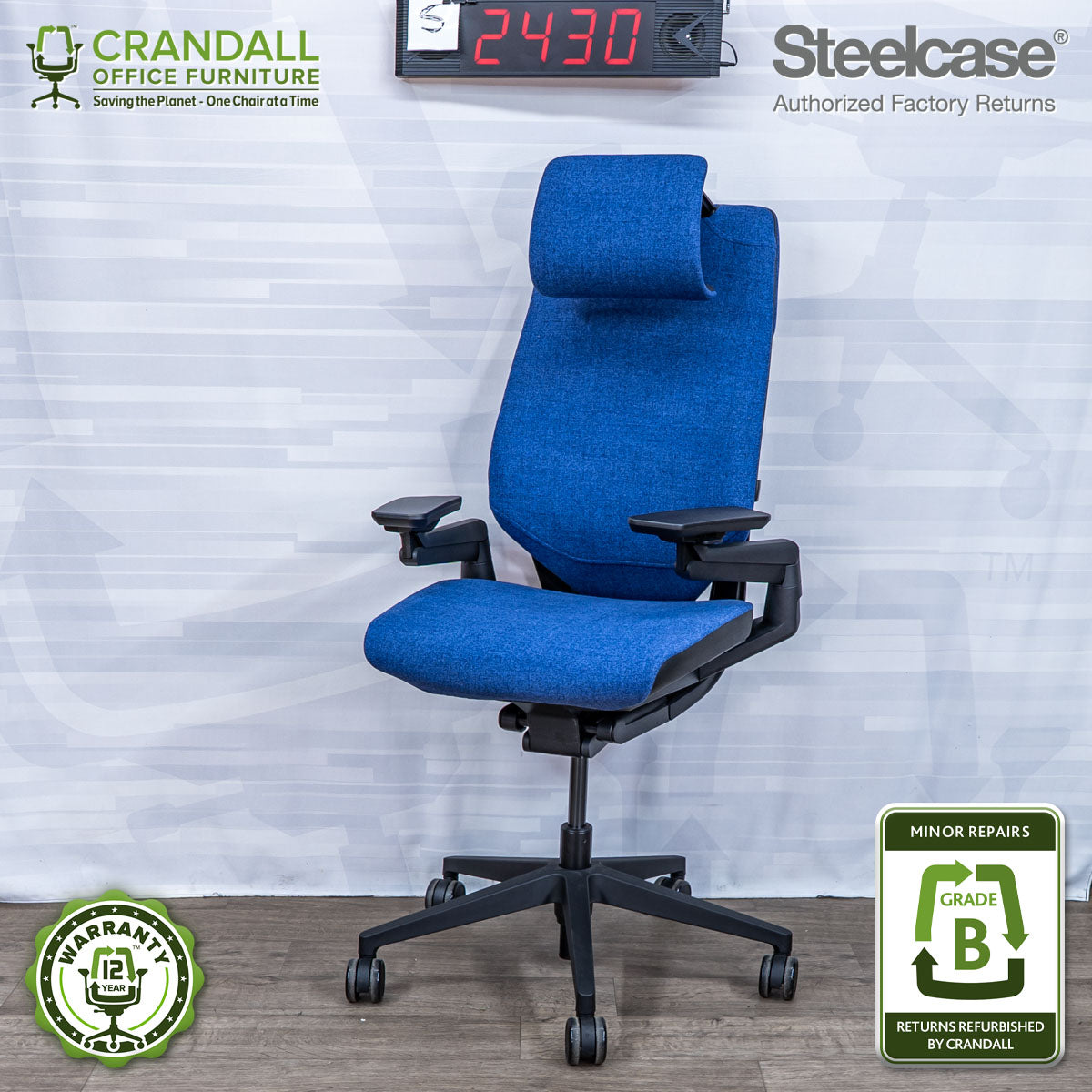 S-2430 - Steelcase Gesture - Grade B