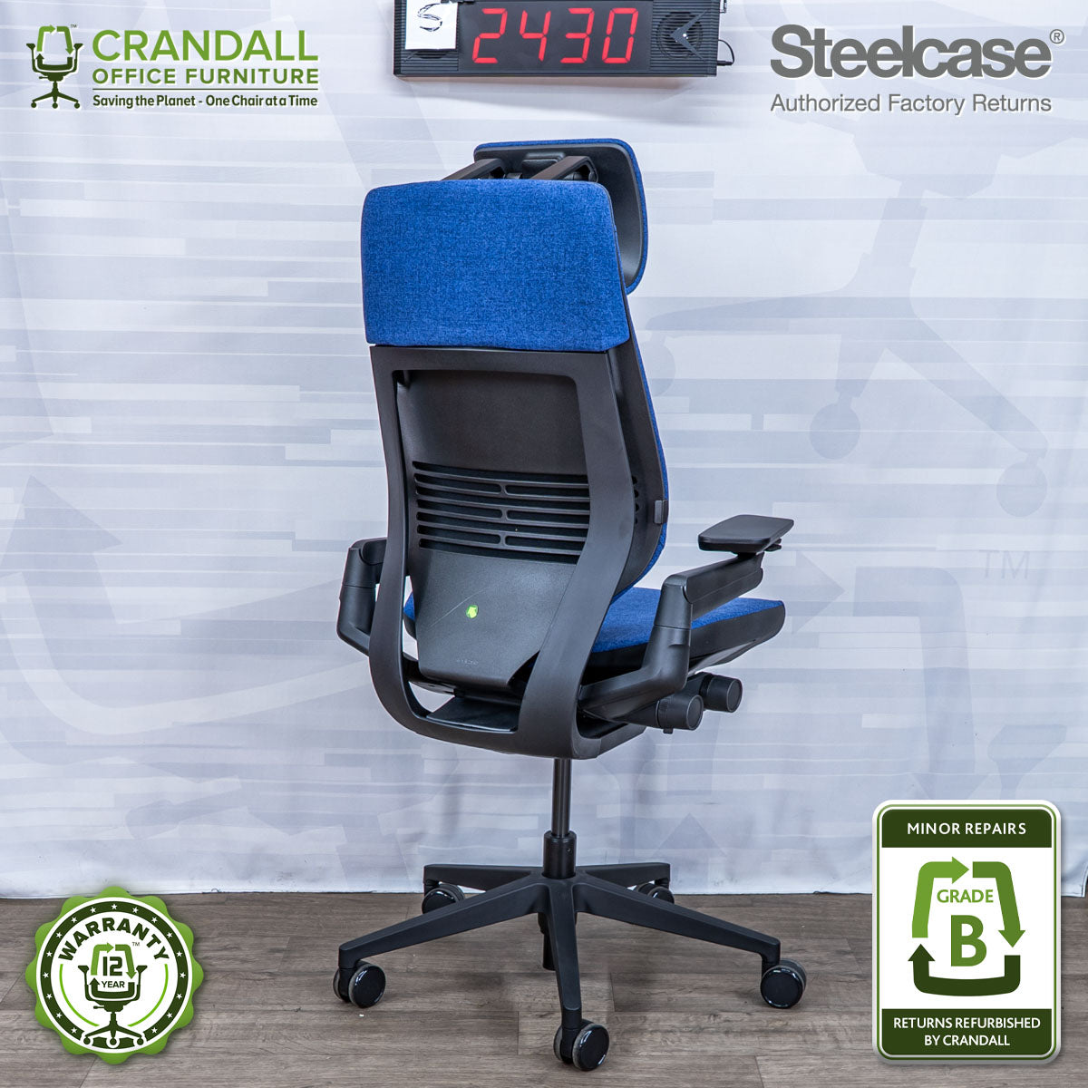 S-2430 - Steelcase Gesture - Grade B