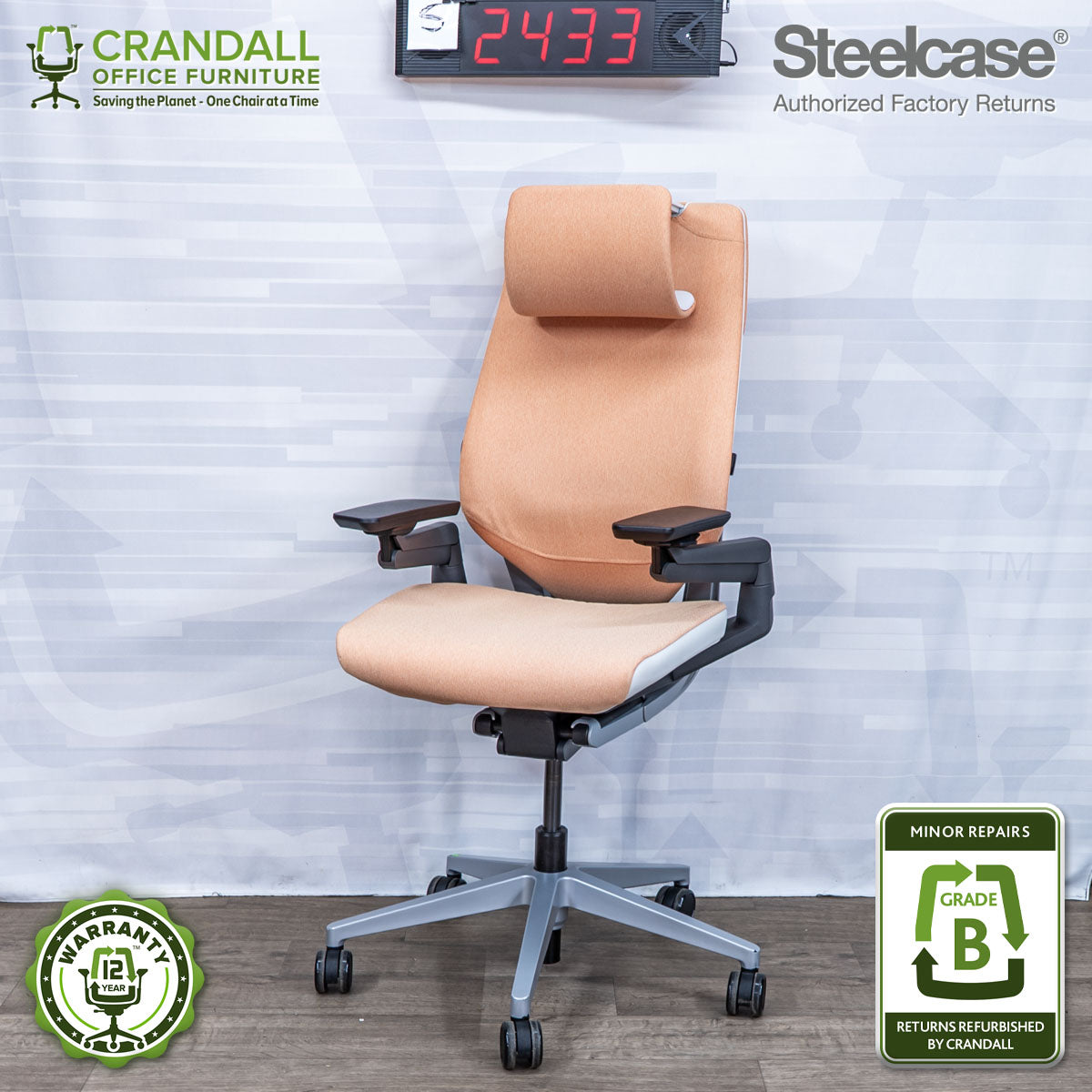 S-2433 - Steelcase Gesture - Grade B