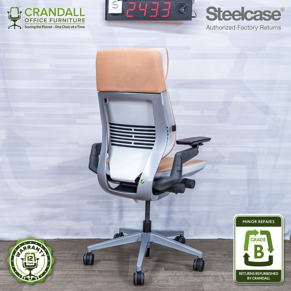 S-2433 - Steelcase Gesture - Grade B