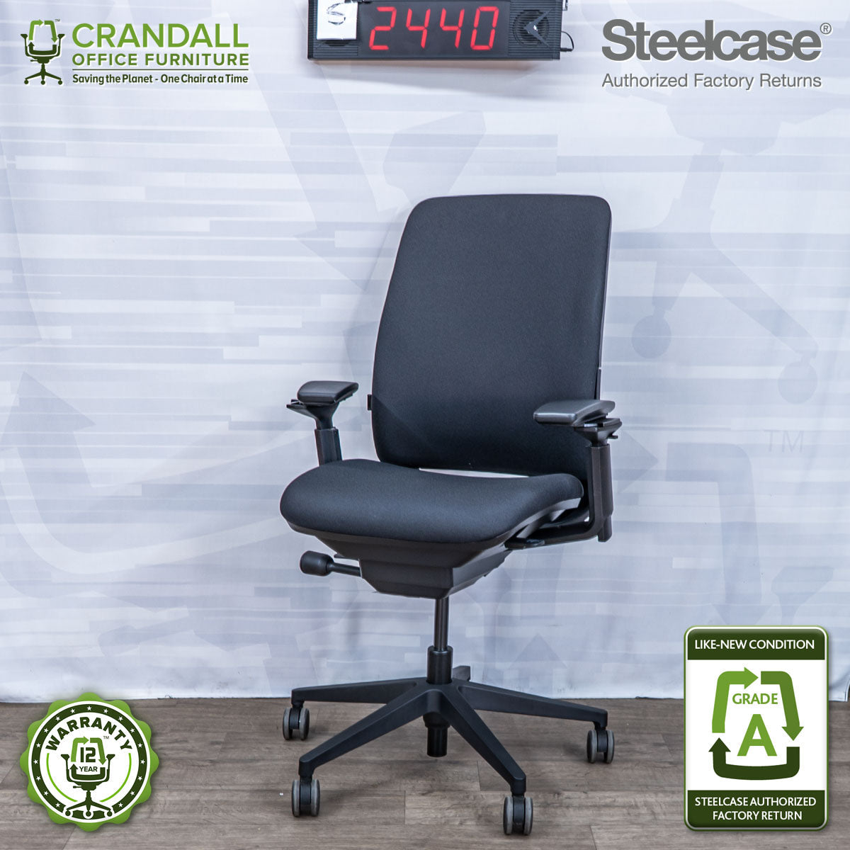 S-2440 - Steelcase Amia - Grade A