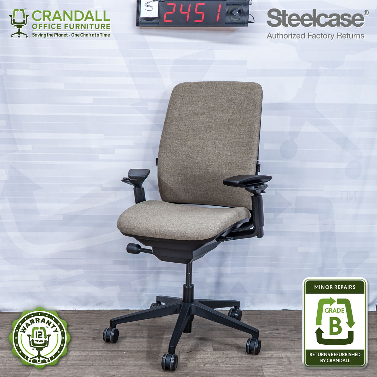 S-2451 - Steelcase Amia - Grade B