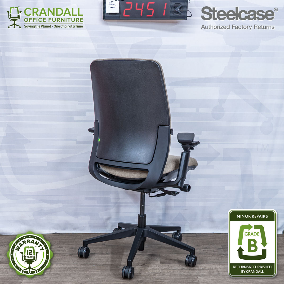 S-2451 - Steelcase Amia - Grade B