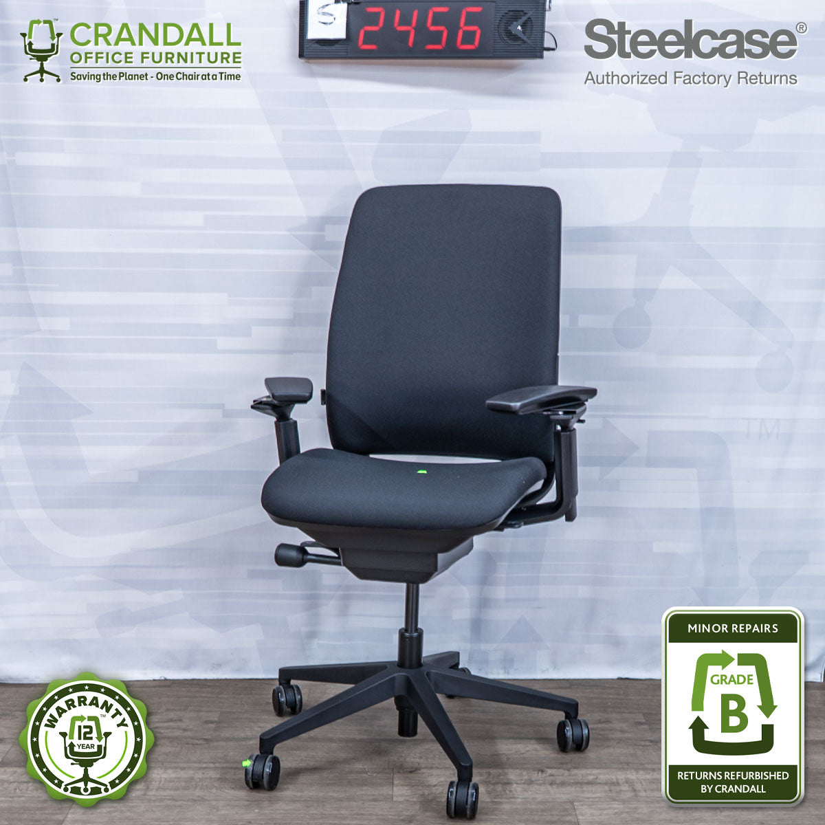 S-2456 - Steelcase Amia - Grade B